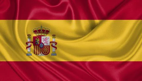 Flag of Spain Illustration