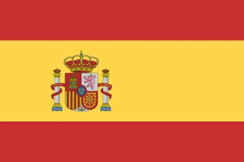 Flag Of Spain Stock Illustration
