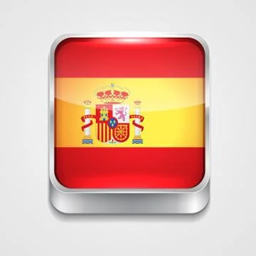 Flag of spain Stock Illustration