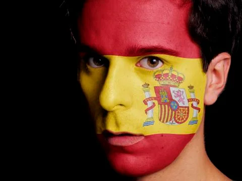 Flag of spain Stock Photos