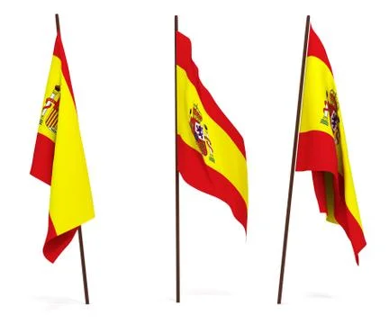 Flag of Spain Stock Photos