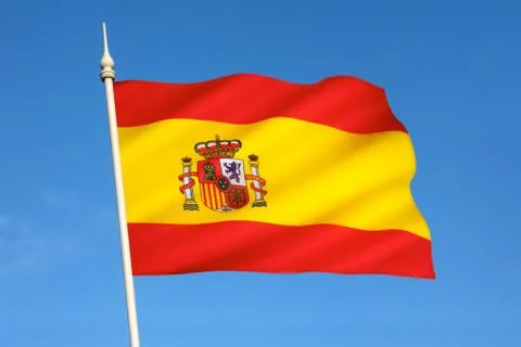 Flag of Spain Stock Photos