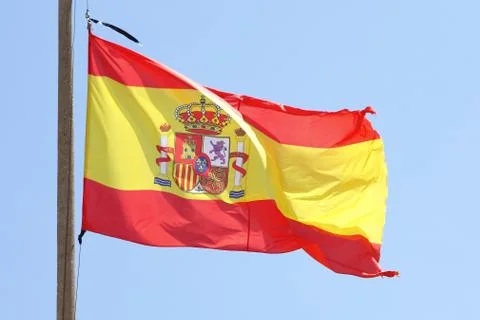 Flag of Spain Stock Photos