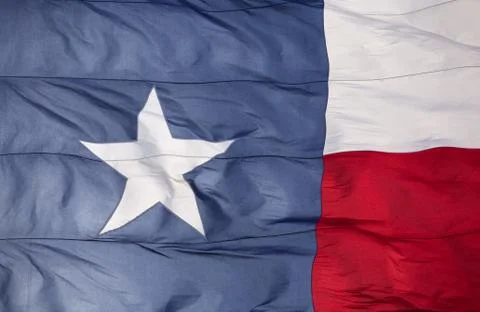 Flag of the state of texas Stock Photos