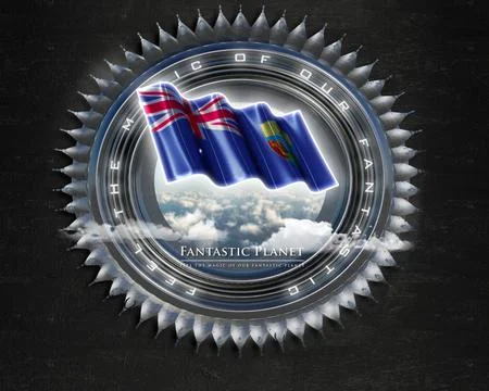 Flag StHelena quality designer flag Stock Illustration