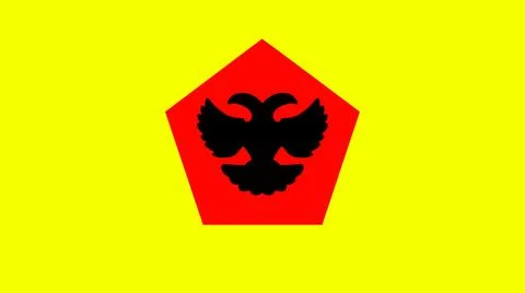 Flag of the Sultanate of Bima  Red and White Historical Banner of Indonesia.. Stock Illustration