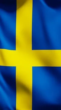 Flag Of Sweden Stock Illustration