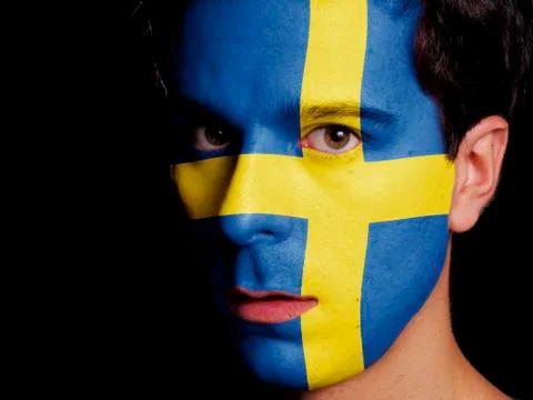 Flag of sweden Stock Photos