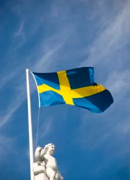 Flag of sweden Stock Photos