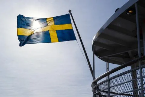 Flag of Sweden Stock Photos