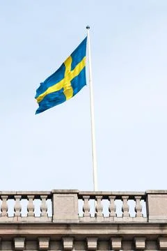 Flag of Sweden Stock Photos