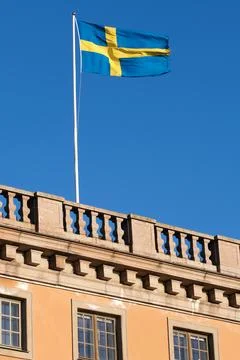 Flag of Sweden Stock Photos