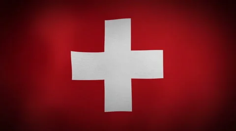 Flag Switzerland Video stock 54426744