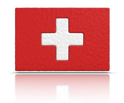 Flag of switzerland Stock Illustration