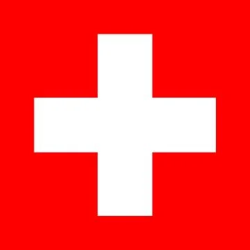 Flag of switzerland Stock Illustration