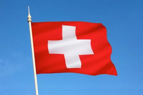 Flag of Switzerland Stock Photos