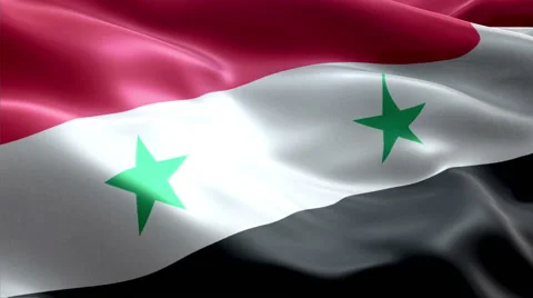 Flag Syria Video stock 47780441