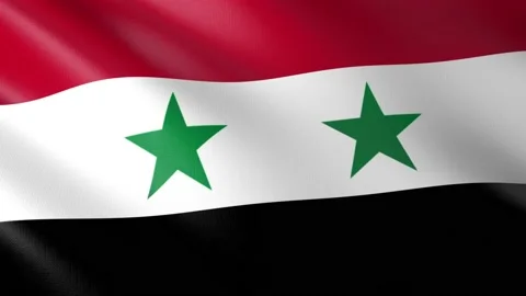 Flag of Syria Stock Footage 151663177