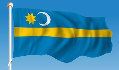 Flag of Szeklerland Stock Illustration