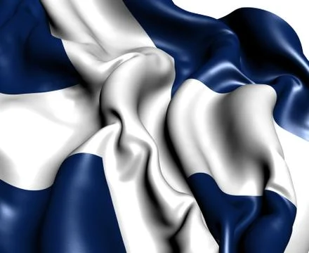 Flag of tenerife Stock Illustration