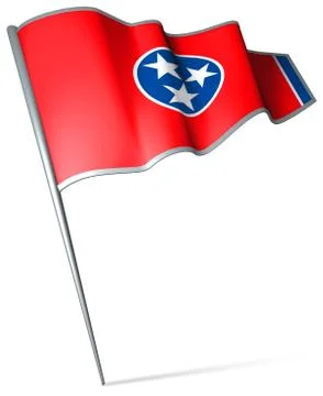 Flag of Tennessee Stock-Illustration