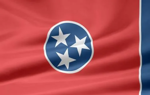 Flag of Tennessee Stock Illustration
