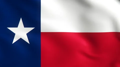 Flag of Texas Background Video Loop Vidéo 118652302