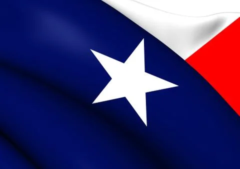 Flag of texas Stock Illustration