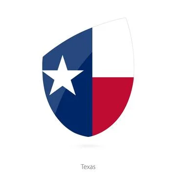 Flag of Texas. Stock Illustration