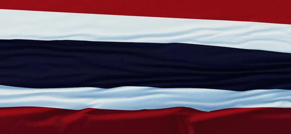 Flag of Thailand Stock Illustration