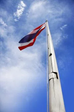 Flag of thailand Stock Photos