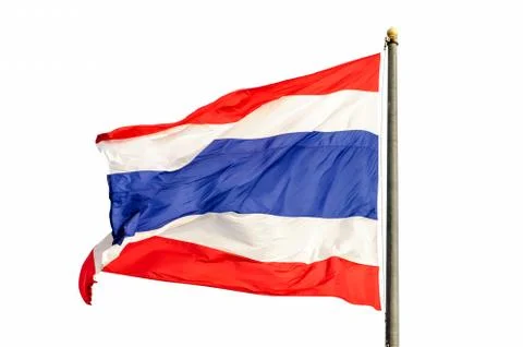 Flag of thailand Foto stock