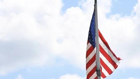 Flag Time Lapse 03 Video stock 113344271