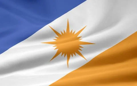Flag of Tocantins Stock Illustration
