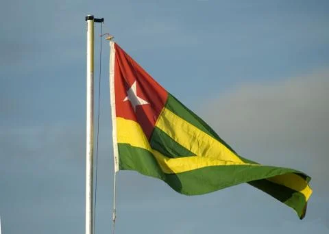 Flag of Togo Foto stock