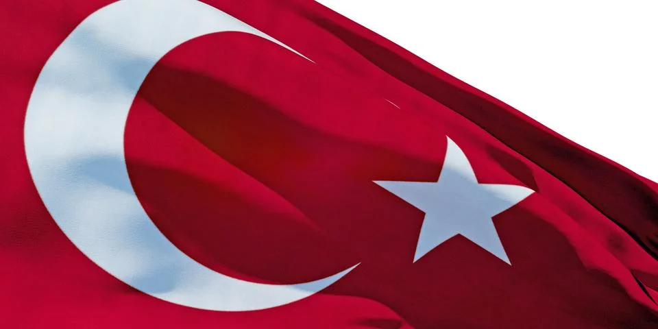 Flag of Turkey Stockillustratie