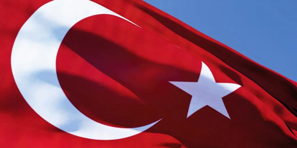 Flag of Turkey Illustration