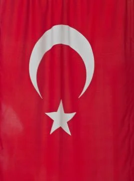 Flag of turkey 写真素材