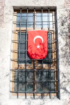 Flag of turkey Stock Photos