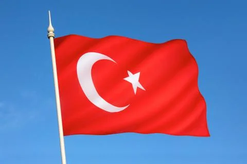 Flag of Turkey Stock Photos
