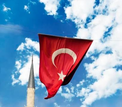 Flag of Turkey Foto stock