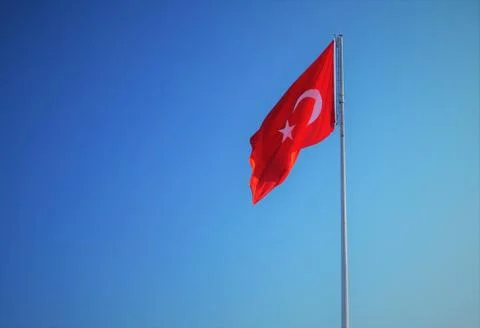 Flag of Turkey Stock Photos