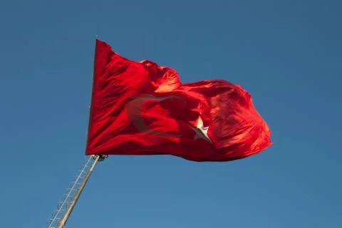 Flag of Turkey Stock Photos