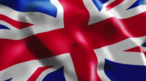 Flag of UK Stock Footage 47071307