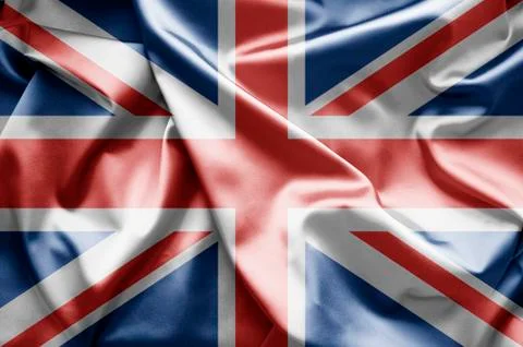 Flag of uk Stock Illustration