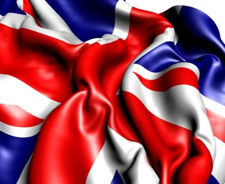 Flag of uk Stock Illustration