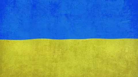 Flag of ukraine 4k Stock Illustration