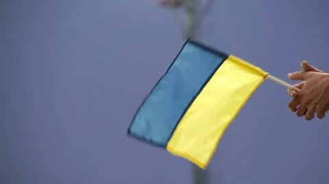 Flag of Ukraine Stock Footage 40503822
