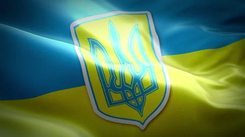 Flag of Ukraine 動画素材 47626472