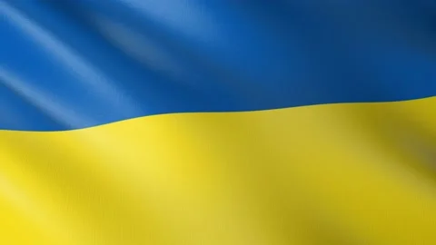 Flag of Ukraine Stock Footage 151734011